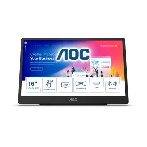 Portable Monitor - 16T2 - 15.6in touch - 1920x1080 (Full HD) - 4ms IPS USB Type-C