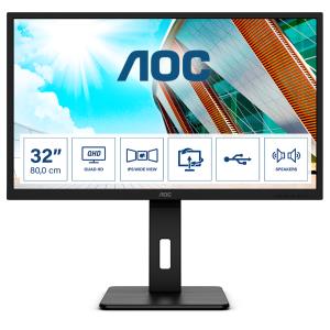 Desktop Monitor - Q32P2 - 31.5in - 2560x1440 (WQHD) - IPS 4ms