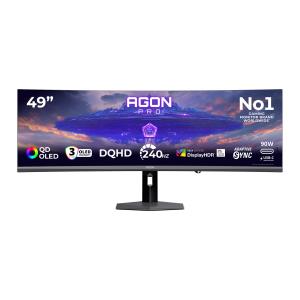 Curved Monitor - AGP497UCZD - 49in -5120x1440 (Dual-QHD 5k) - 0.03ms