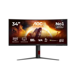 Gaming Curved USB-C Monitor - CU34G4CA - 34in - 3440x1440 (WQHD) - Fast VA 1ms
