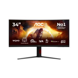 Gaming Curved USB-C Monitor - CU34G4ZCA - 34in - 3440x1440 (WQHD) - FastVA 1ms