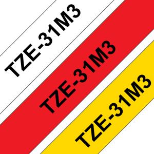 Tze-31m3 12mm 8m 3-pack With Tze-231/431/631