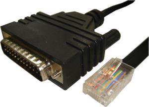 Cisco 830 Series - Straight Serial Cable Rj45 To Db25 Male
