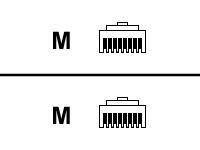 Cable - Ethernet Straight-through Rj-45 2m Yellow
