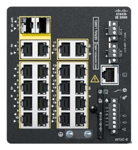 Ie3100 W/18ge Copper 2ge Combo Fixed Sys Cc Ne