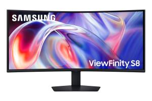 Desktop Curved Monitor - S85th - 40in - 5120 X 2160 - Black