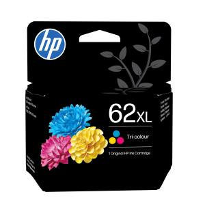 Ink Cartridge - No 62 - 165 Pages - Tri-color - Blister
