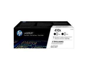 Toner Cartridge - No 410X - 6.5k Pages - Black - Dual Pack