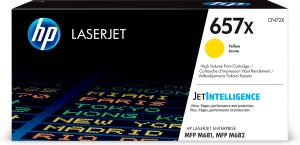 Toner Cartridge - No 657X - High Yield - 23k Pages - Yellow