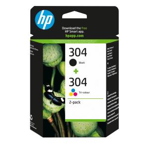 Ink Cartridge - No 304 - Black/Tri-colo - Combo Pack