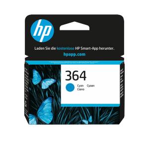 Ink Cartridge - No 364 - 300 Pages - Cyan With Vivera Ink