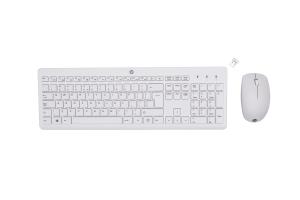 Wireless Keyboard and Mouse 230 Combo - White - Qwerty Int''''l