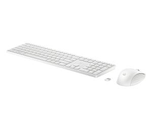 Wireless Keyboard and Mouse 655 Combo - White - Azerty Belgian