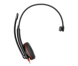Headset Blackwire 3210 - Monaural - USB-c + USB-C/A Adapter - Bulk