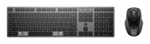 Multi-Device Rechargeable Wireless Keyboard and Mouse Combo 720 - Azerty Belgian