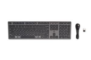 Multi-Device Rechargeable Wireless Keyboard 720 - Qwerty Int'l