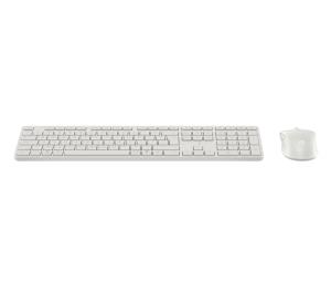 Multi-Device Dual-Mode Mouse and Keyboard Combo 490C - White - Azerty Belgian