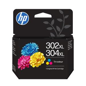 Ink Cartridge - No 302XL/304XL - 100 Pages - Cyan/Magenta/Yellow