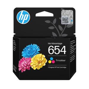 Ink Cartridge - No 654 - 200 Pages - Tri-color