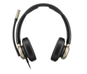 Poly Mission 820 Wired Headset - Stereo - USB-C/A