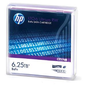 HP LTO-6 Ultrium 6.25TB BaFe RW Data Cartridge (C7976B)