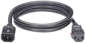 HPE C13 - C14 WW 250 V 10 A 2 m black 6-pack locking power cord