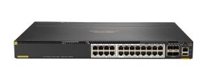 Aruba 6300M 24-port HPE Smart Rate 1/2.5/5GbE Class 6 PoE and 4-port SFP56 Switch
