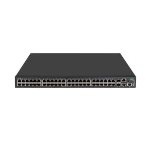 FlexNetwork 5140 48G POE+ 2SFP+ 2XGT EI Switch, 48 RJ-45 autosensing 10/100/1000 ports