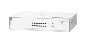 Aruba Instant On 1430 8G Class4 PoE 64W Switch, 8 RJ-45 10/100/1000 Class 4 PoE ports