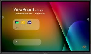 Commercial Display - ViewBoard IFP7550-5 - 75in Touch - 3840x2160 (4K UHD) - IPS 8ms Android 11
