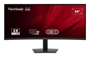 Curved USB-C Monitor - VA3420C - 34in - 3440x1440 (UWQHD) - IPS  speakers
