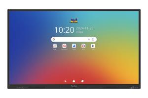 Interactive Flat Panel - ViewBoard IFP8635-1-1C - 86in - 3840x2160 (4K UHD) - Energy-saving motion sensor
