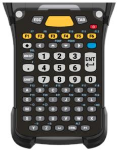 Keyboard - 58 Keys Alpha Numeric - For Mc9300 10 Pack