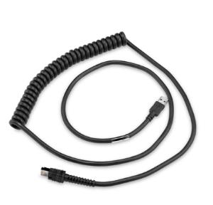 Cable Shielded USB Series A 9in Coiled Bc1.2 -30c