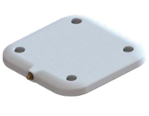 Slim Ip68-rated Rfid Antenna In/outdoor Use Size: 5.9inx5.9in