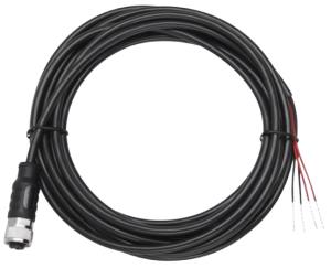 Power Cord  - M12 - Flying Leads Dc   - 3.5m For 12-24vdc Source