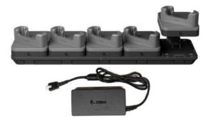 Sharecradle - Fast Charge-only - 5-slot - For Tc501 With Exoskeleton