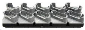 Sharecradle - Charge-only - 10-slot - For Tc201 / Tc22 / Tc27 With Rugged Boot (crd-tcvtb-10d)