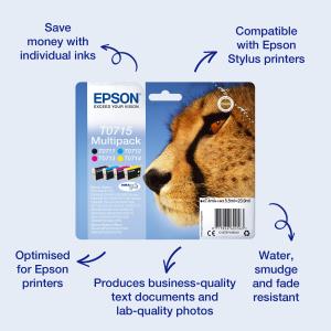 Ink Cartridge - T07154 - 23.9ml - C/ M/ Y