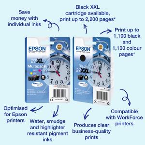 Ink Cartridge - 27xl Alarm Clock - 10.4ml - Magenta - Sec