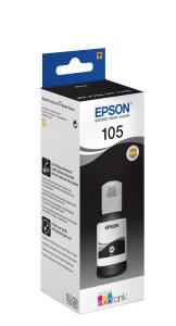 105 Ecotank Ink Bottle 1 X 140 Ml Black  - (c13t00q140)