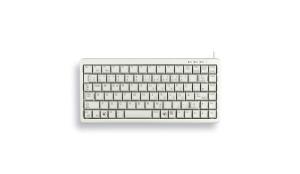 G84-4100 Compact Keys 86 - Keyboard - Corded USB + Ps/2 - Light Grey - Qwertzu German