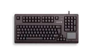 G80-11900 Touchboard Compact - Keyboard with Touchpad - Corded USB - Black - Qwerty US/Int'l