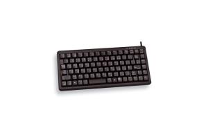 G84-4100 Compact Keys 86 - Keyboard - Corded USB + Ps/2 - Black - Qwerty US
