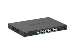 MS324TXUP Multi-Gigabit (2.5G) Ethernet Ultra60 PoE++ 24-Port Smart Switch with 4 SFP+ Ports