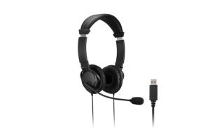 HiFi USB Headphones with Mic and Volume Control Buttons