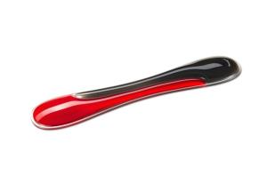 Slim Duo Gel Keyboard Wrist Rest - Red