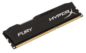 4GB Module Hyperx Fury Black DDR3 1600MHz Non-ECC Cl10 1.5v Unbuffered