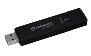 Ironkey D300 - 64GB USB Stick - USB 3.0 - Encrypted FIPS 140-2 Level 3