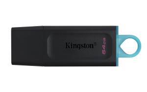 Datatraveler Exodia - 64GB USB Stick - USB 3.2 - Black + Teal 2 Pieces